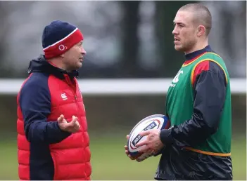  ??  ?? Mike Brown doesn’t believe there is any issue with the type of training being conducted on the internatio­nal scene under head coach Eddie Jones