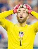  ?? Photo / AP ?? USA goalkeeper Matt Turner got serious about the game after watching the 2010 US World Cup side.