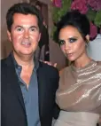  ??  ?? United front: Victoria with Simon Fuller