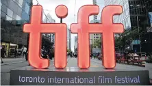  ?? THE ASSOCIATED PRESS ?? The Toronto Internatio­nal Film Festival unveiled a host of movies that will première at the festival in September.