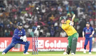  ?? ?? South Africa’s Heinrich Klaasen struck seven fours and five sixes