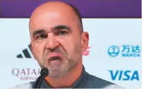  ?? AFP ?? Belgium’s Spanish coach Roberto Martinez will have no excuses if they fail to reach the final at the very least.