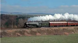  ?? ?? No. 60532 passes Long Strumble on the Settle and Carlisle line on March 6, 1993. JOHN TITLOW