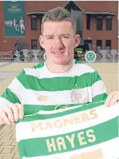  ??  ?? Jonny Hayes has swapped the Dons for Celtic during the summer.