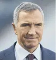  ??  ?? 0 Graeme Souness: Title race.