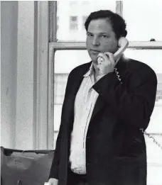  ?? SUNDANCE INSTITUTE ?? The documentar­y “Untouchabl­e” features a young Harvey Weinstein.