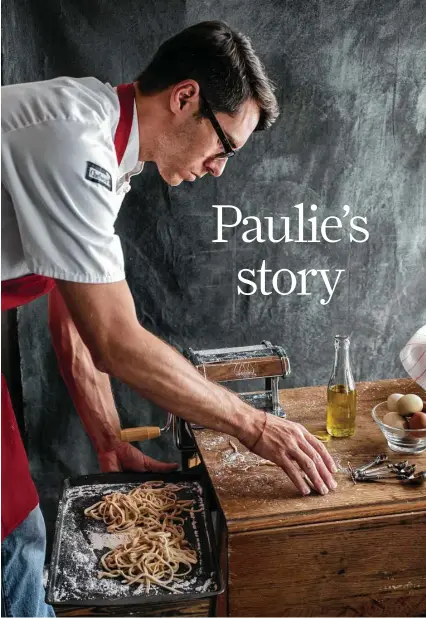  ?? Debora Smail ?? Paul Petronella is the chef/owner of Paulie’s in Montrose and the author of “Paulies,” a new cookbook.
