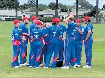  ??  ?? The Horowhenua-Kapiti Bears at the Chapple Cup.