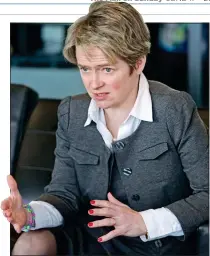  ??  ?? RETURN: Dido Harding was TalkTalk boss for seven years