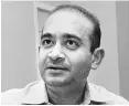  ??  ?? Nirav Modi