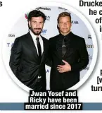  ?? ?? Jwan Yosef and Ricky have been married since 2017