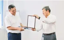  ??  ?? Казахстанс­кие подрядчики, работающие на Кашагане, сертифицир­ованы по международ­ным стандартам