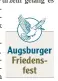  ??  ?? Augsburger Friedensfe­st