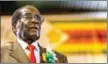  ?? AFP JEKESAI NJIKIZANA/AFP ?? Zimbabwe President Robert Mugabe.