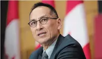  ?? ADRIAN WYLD THE CANADIAN PRESS ?? Deputy Chief Public Health Officer Howard Njoo said Canada is “well positioned” to obtain COVID-19 vaccines.