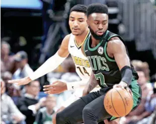  ?? AP ?? Jaylen Brown hablará de su ruta en el baloncesto, el deporte y la educación institucio­nalizados.