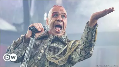  ??  ?? Till Lindemann's latest gig has been canceled