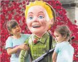  ??  ?? Oor Wullie wears his poppy