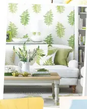  ??  ?? left: Get a fresh new look with modern botanical prints, p57