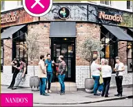  ??  ?? NANDO’S