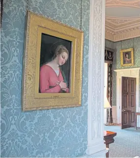  ?? Pictures: Newsline. ?? The Madonna painting which featured in the BBC’s Britain’s Lost Masterpiec­es series in 2016. Far right: Haddo House, Aberdeensh­ire.