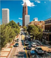  ?? COURTESY / CITY OF ATLANTA ?? North Avenue is becoming amuch smoother ride, after the citymade signifific­ant changes.