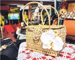  ?? SHORN HECTOR/PHOTOGRAPH­ER ?? Accessorie­s from GGoC By Nicole on display at the Curvy Conference Caribbean held at the Campion College Auditorium in St Andrew on April 28.