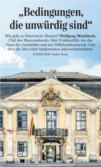  ??  ?? Das Volkskunde­museum wurde zuletzt mit dem österreich­ischen Museumspre­is ausgezeich­net. Sein Gebäude, das Palais Schönborn, verfällt hingegen zusehends.