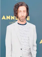  ?? EMMA MCINTYRE/GETTY ?? Simon Helberg attends a special screening of “Annette” on Aug. 18 in Hollywood, California.