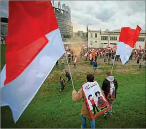  ??  ?? L’appel « Cap vers l’Alsace » défend une collectivi­té à statut particulie­r.