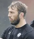  ??  ?? 0 Chris Robshaw: Part of group that broke protocols.