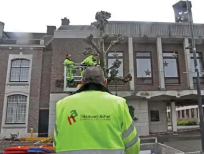  ?? FOTO GVB ?? Volgens burgemeest­er Theo Schuurmans is het voor een gemeente als Hamont-Achel steeds moeilijker om zaken alleen gedaan te krijgen.