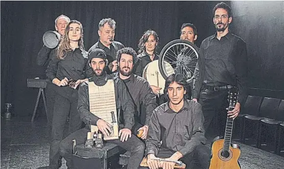  ?? (GENTILEZA ZÉPPELIN TEATRO) ?? Elenco completo. Los actores de Zéppelin Teatro y los invitados a la obra.