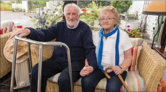  ?? Photo: John Delea. ?? James and Eileen Sorensen at their home in Cill na Martra.