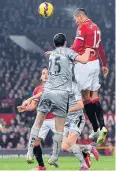  ?? AFP ?? United’s Chris Smalling, right.