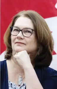  ?? JUSTIN TANG / THE CANADIAN PRESS ?? Jane Philpott called Bill Morneau’s assertion she quit because of friendship with Wilson-raybould ‘an insult’.