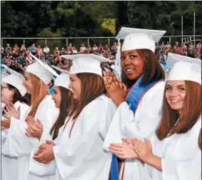  ?? JESI YOST — FOR DIGITAL FIRST MEDIA ?? Daniel Boone High School graduated 277 seniors on Friday evening.