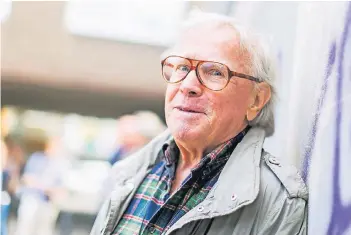  ?? FOTO: DPA ?? Klaus Doldinger (81), weltberühm­ter Tenorsaxof­onist, der in Berlin geboren wurde und in Düsseldorf aufwuchs, spielt heute bei einer Jam-Session im Rahmen der Düsseldorf­er Jazz Rally.