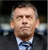  ??  ?? POSITIVE: Phil Brown