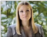  ?? TNS ?? Kristen Bell returns in Veronica Mars on Hulu.