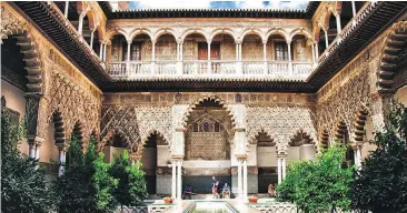  ?? PHOTOS: SUPPLIED ?? The Alcazar, a millennium-old Moorish palace in Seville, offers spectacula­r architectu­re.