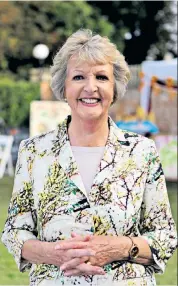  ??  ?? Best of Britain: presenter Penelope Keith