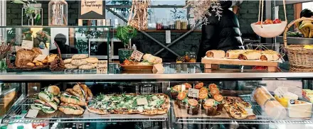  ?? PHOTOS: NAOMI HAUSSMANN ?? In true Park Ranger style, the cabinet is stocked with delectable goods, all made in house – even the pastrami.