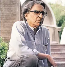  ?? AP ?? ■ An architect, urban planner and educator, Doshi has been practising for 70 years, shaping the discourse of architectu­re in postIndepe­ndence India.