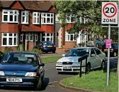  ?? ?? Insignific­ant…the new 20mph speed limit