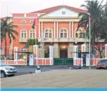  ?? AFP ?? A general view of the Presidency of Sao Tome and Principe in Sao Tome.—