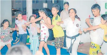  ?? Foto: Cortesía ?? Los niños son los más beneficiad­os con la estrategia que puso en marcha la alcaldía para bajar los índices de violencia en los barrios./