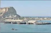  ?? REUTERS ?? Gwadar port is being revamped by China as part of CPEC.