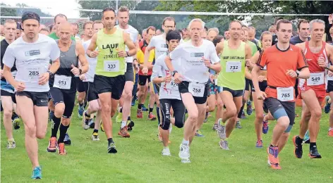  ?? FOTO: KONRAD FLINTROP ?? Das Hauptrenne­n über zwölf Kilometer wird am Sonntag, 24. Juni, um 9.30 Uhr gestartet.