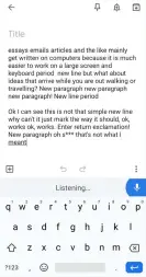  ??  ?? Far left: You can integrate Keep and Assistant on your Android device.
Left: Dictating this article using Google Talk to Write descends into chaos...